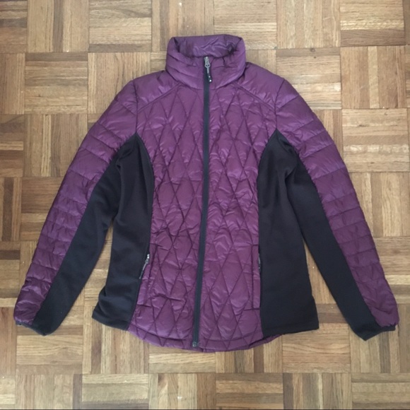 NWOT purple puffer jacket